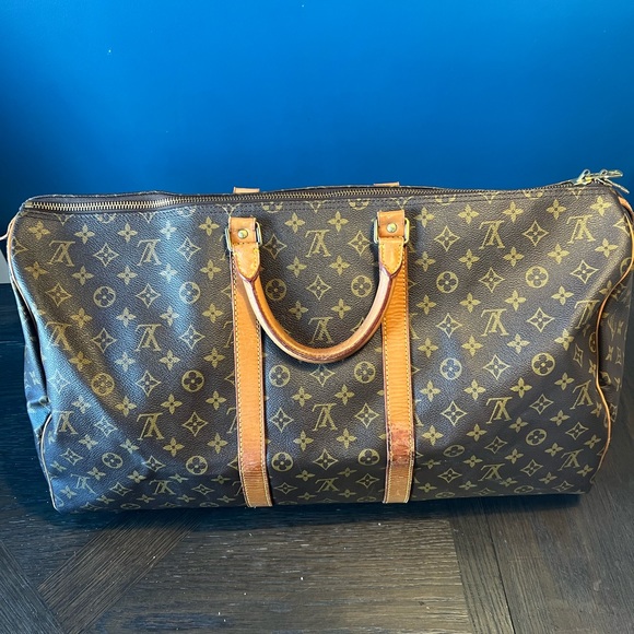 Authentic Louis Vuitton Pre-onwed vintage keepall 55 - Picture 7 of 8